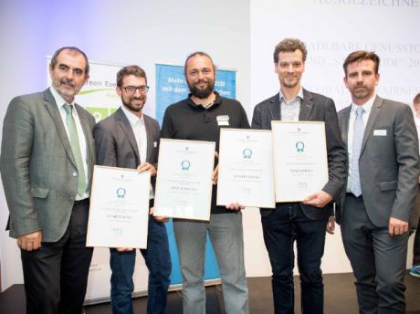 Preisverleihung an GLOBAL 2000 FAIRNESS RUN Preisverleihung an GLOBAL 2000 FAIRNESS RUN